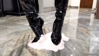 Knee High Boots in Glue - Stuck