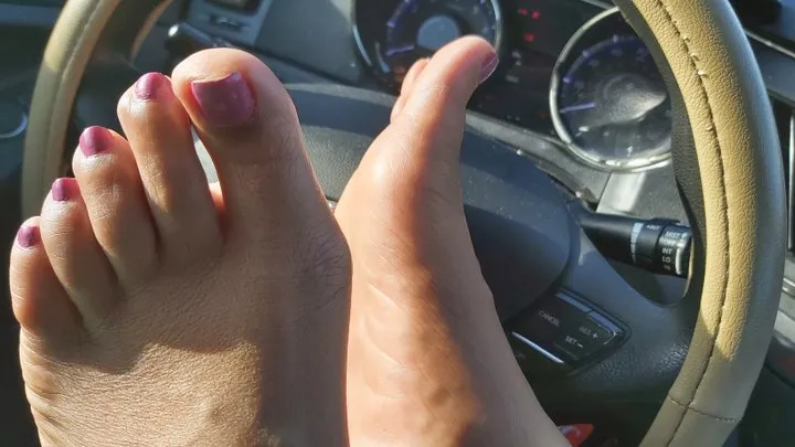 PART 2: Foot Fetish Hookup With FEETRUBBING Felicia's BBW Redbone Stinky Soles