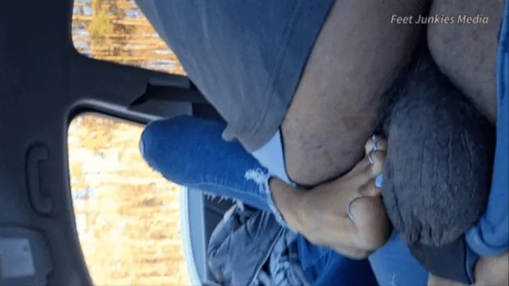 Karma's Virgin Soles 1st Car Feet Worship N Foot Job