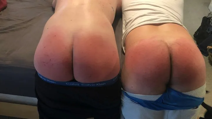 Two Naughty Boys Spanked