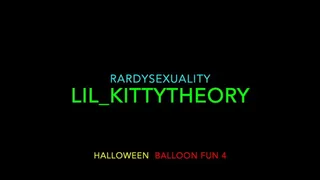 Lil Kittytheory balloon fucking