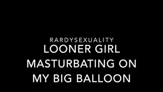 Balloon Masturbating 1