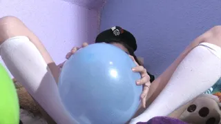 Balloon Loving Girl 3