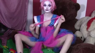 Clown Transformation Ass Balloon Popping