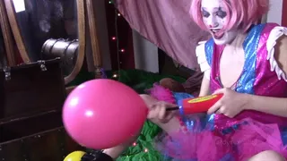 Non-Pop Balloon Clown Violet The Clown Girl