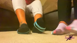 Sock Removal with Chenal Feet