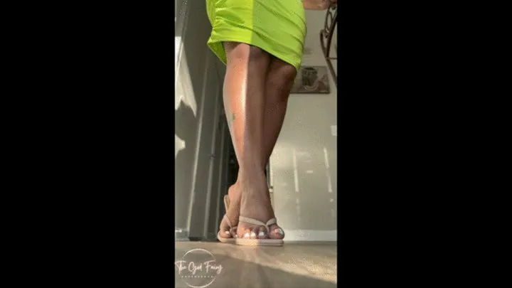 Nude Sandal Tease