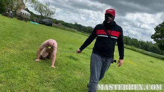 Training and pissing on my pet - Master Bex