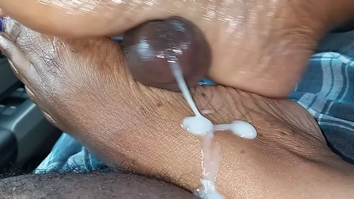 extremely handjob and footjob double big cum blast