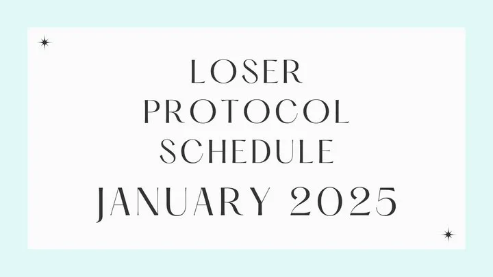 The Loser Protocol Calendar January - Loser Lifestyle 2025 Challenge with Countess Wednesday - Sexual Rejection, Mind Fuck, Reprogramming, Verbal Humiliation, Real Loser Living