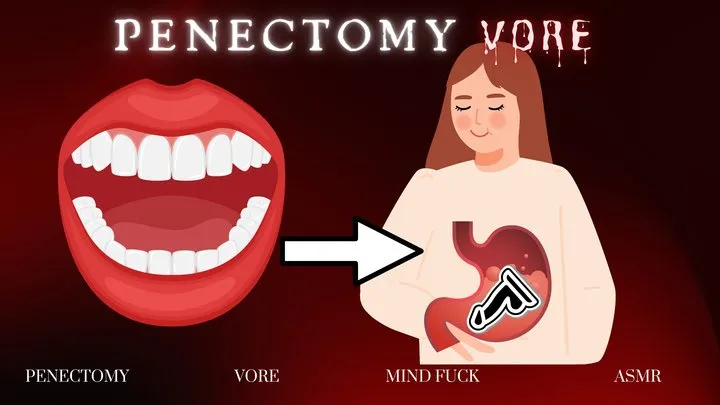 Penectomy Vore with Voracious Countess Wednesday - Extreme Domination, Castration, CBT, ASMR AUDIO ONLY