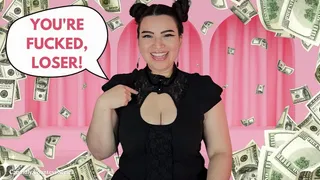 Real Talk Financial Domination - Candid Talk with Countess Wednesday about Findom, Mind Fuck, Loser Humiliation, Loser Porn, and Sexual Rejection