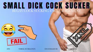 Small Dick Cock Sucker - Encouraged Bi