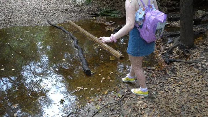 Self Diapering in the Woods