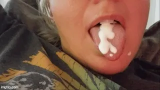 Creamy Pile on My Tongue