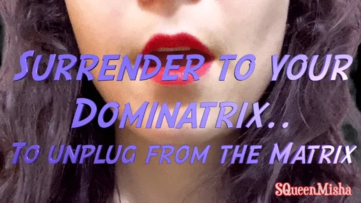 Surrender to your Dominatrix to Unplug from the Matrix