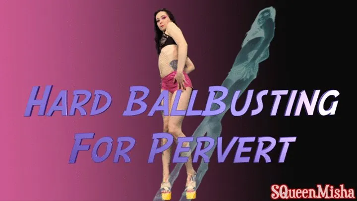 Hard BallBusting for Pervert