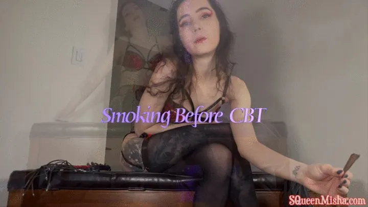 Smoking Before CBT