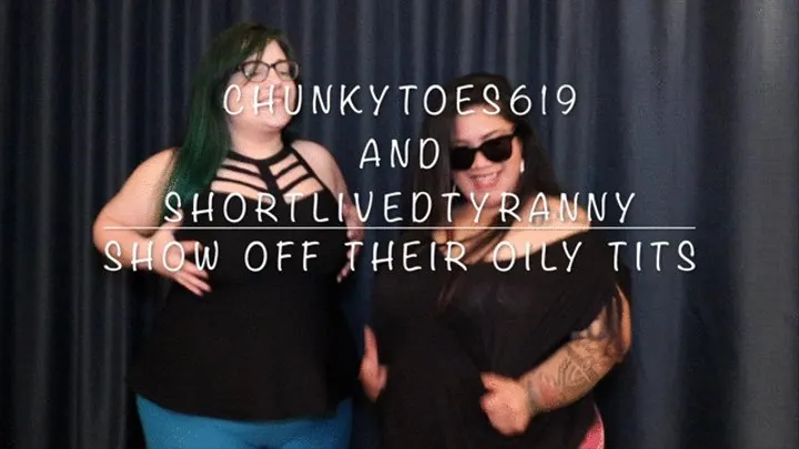 SLT & Chunky Show Off Oily Titties