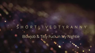 SLT Toy Titty Fucking