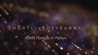 ASMR Footjob in Philly