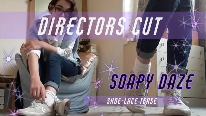 Directors Cut: Converse sneakers, shoe-lace tease
