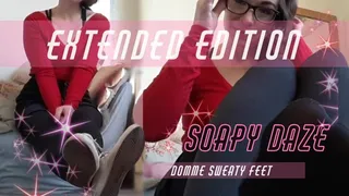 Extended Edition: Domme sweaty feet fun POV