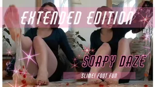 *Extended Edition* Slime foot fun, cherry tomatoes and clear slime CRUSH!