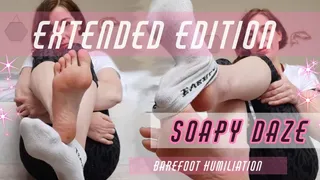 *Extended Edition* Friend finds out you like feet! Barefoot JOI + humiliation