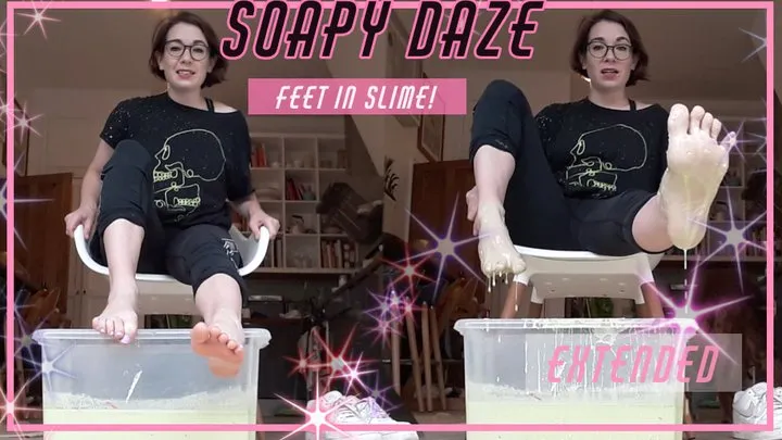 Feet in slime