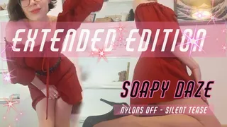 Extended Edition: Flirty foot tease nylons off sshhh