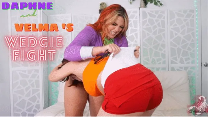 Daphne and Velma's Wedgie Fight