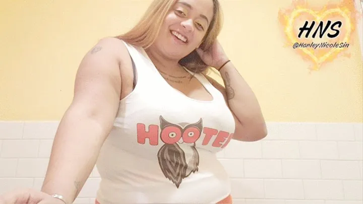 Hooters Girl Calls the SHOTS!