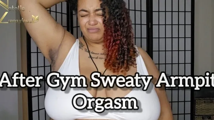 After Gym Sweaty Armpit Orgasm