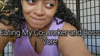 Eating My Coworker and Boss Vore Fantasy