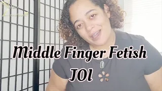 Middle Finger Fetish JOI