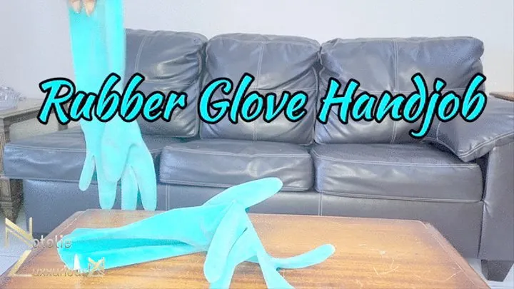 Rubber Gloves Handjob