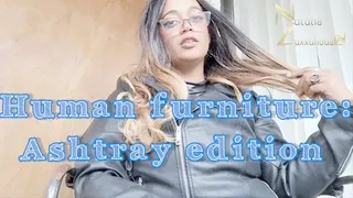 Human Funiture Series: POV ashtray