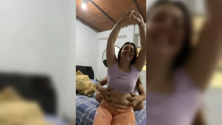 Alejandra keep arms up tickling challenge