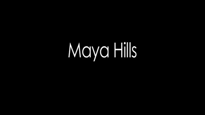 Maya hills riding a big dick