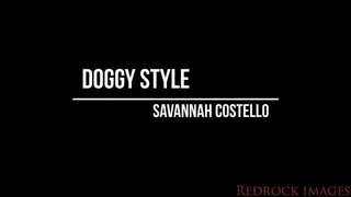 Savannah Costello - Doggy Style Asstastic