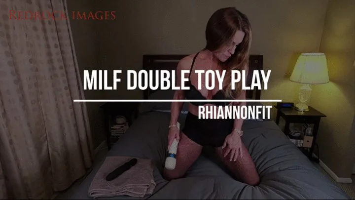 RhiannonFit - Milf Double Toy Play