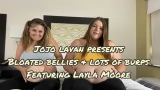 BURPS & rubbing bellies with LAYLA MOORE
