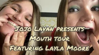 Mouth Teeth Throat Tour -Inspection with Layla Moore