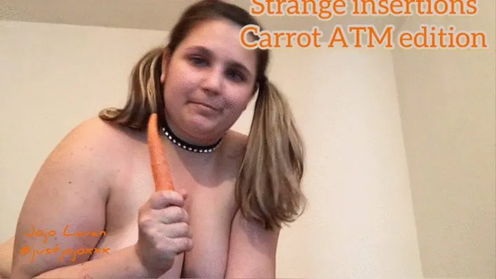 Ass to mouth with carrot