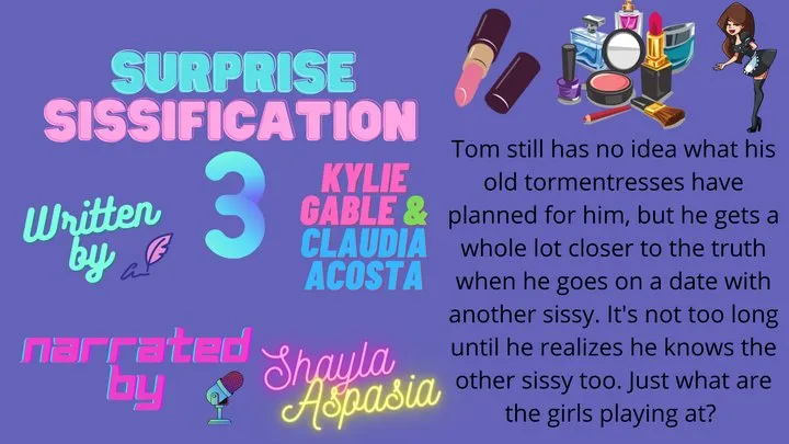 Suprise Sissification Part 3 Written by Kylie Gable Narrated by Shayla Aspasia