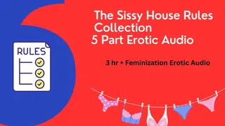 The Sissy House Rules Collection Parts 1-5 Written by Kylie Gable Narrated by Shayla Aspasia