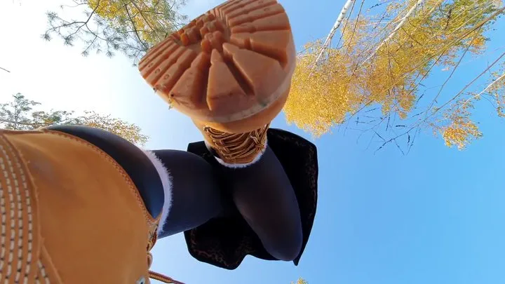 Giantess Trampling YOU With Timberland Boots