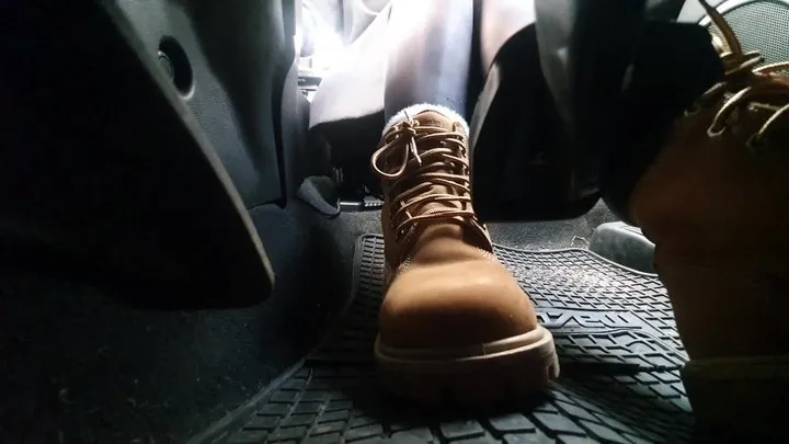 First Time Driving MAZDA Timberlands Under Pedal