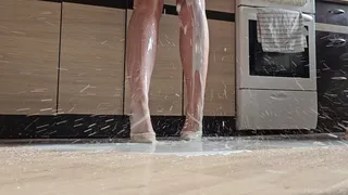 Spilling Milk in my Clear Heels